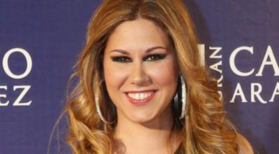 La cantante Tamara, madre por cuarta vez de un niño llamado Héctor junto a su marido Daniel Roque