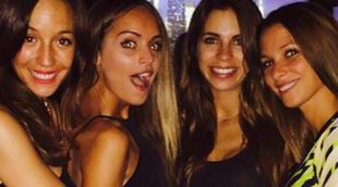 Noche de WAGs: Anna Ortiz, Romarey Ventura, Melissa Jiménez y Carolina Martín se van de fiesta