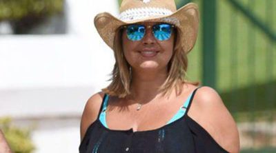 Terelu Campos y José Valenciano ya disfrutan de sus tradicionales vacaciones en Marbella