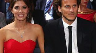 Diego Forlán y su mujer Paz Cardoso están esperando su primer hijo