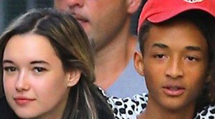 Jaden Smith, un joven enamorado de su novia Sarah Snyder en la Nueva York Fashion Week