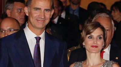 Los Reyes Felipe y Letizia se codean con Marta Sánchez y Colate en una noche de cine en Miami