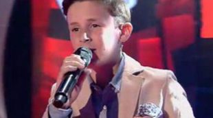 José María, del equipo de Manuel Carrasco, triunfante ganador de 'La Voz Kids' con 11 años