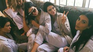 Kim Kardashian celebra su baby shower con Kourtney y Khloe Kardashian y Kendall, Kylie, Kris y Caitlyn Jenner