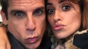 Penélope Cruz y Ben Stiller calientan motores para 'Zoolander 2' con un divertido selfie