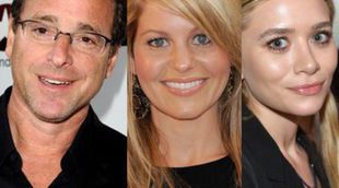 Bob Saget se reúne con sus dos hijas de 'Padres Forzosos': Ashley Olsen y Candace Cameron