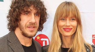 Carles Puyol y Vanesa Lorenzo anuncian el nacimiento de su hija María