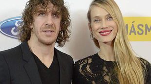 Carles Puyol y Vanesa Lorenzo comparten la primera foto con sus hijas María y Manuela