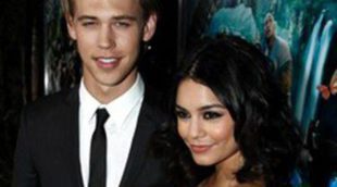 Vanessa Hudgens y Austin Butler reafirman su noviazgo en el estreno de 'Viaje al centro de la tierra 2'