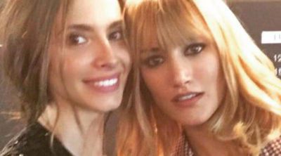 Reencuentro 'Supermodelo': Alba Carrillo y Silvia Salleras se divierten en la Madrid Fashion Week