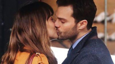 Mucha pasión entre Jamie Dornan y Dakota Johnson en el arranque del rodaje de 'Cincuenta sombras más oscuras'