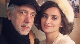 Penélope Cruz publica una imagen junto a Fernando Trueba en el rodaje de 'La reina de España'