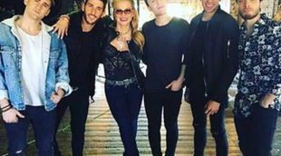 Auryn viaja hasta Londres para grabar junto a Anastacia el videoclip de 'Who is loving you'