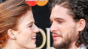 Kit Harington y Rose Leslie ('Juego de Tronos') confirman su relación paseando su amor por los Premios Olivier 2016