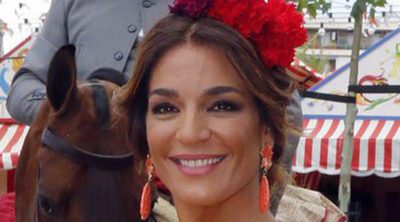 Raquel Bollo, Rosa Benito y Gloria Camila, las más flamencas de la Feria de Abril 2016