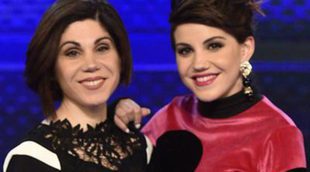 Angy e Irene reciben por sorpresa la visita de su madre Adoración en el plató de 'Levántate All Stars'