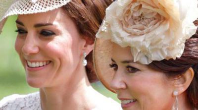 Federico y Mary de Dinamarca, invitados de honor del Príncipe Guillermo y Kate Middleton en Ascot 2016