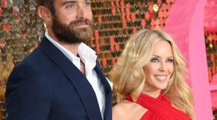 Kylie Minogue y su novio Joshua Sasse, radiantes tras anunciar su boda para este verano