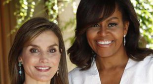 Michelle Obama cierra su visita a España con la Reina Letizia y conociendo a la Princesa Leonor y la Infanta Sofía