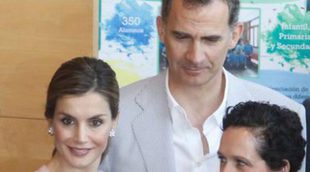 Los Reyes Felipe VI y Letizia asisten a las III Jornadas 'Cómo educar el talento emprendedor desde la escuela' en Girona