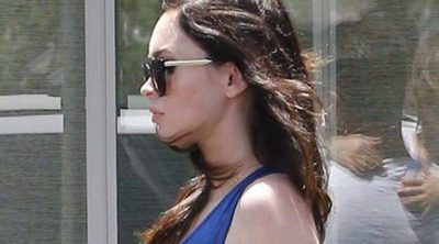 Megan Fox pasea su avanzado embarazo junto a Brian Austin Green y sus dos hijos Noah y Bodhi