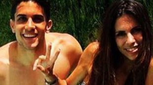 Marc Bartra y Melissa Jiménez empiezan a despedirse de sus amigos: así de bien se lo pasaron con Jordi Alba y Romarey Ventura