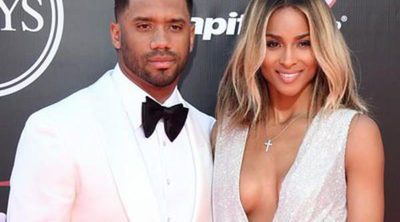 Ciara y Russell Wilson reaparecen sobre la alfombra roja tras su boda