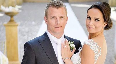 Kimi Raikkonen se casa con la modelo Minttu Virtanen en una romántica boda italiana