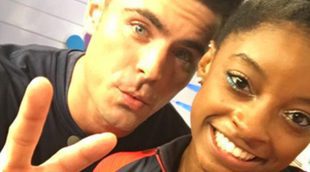 La gimnasta Simone Biles vuelve a estar de enhorabuena: Ha conocido a Zac Efron