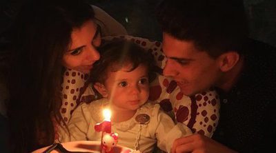 Así han celebrado Marc Bartra y Melissa Jiménez el primer cumpleaños de su hija Gala