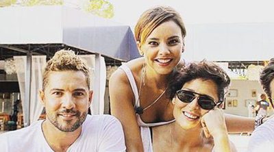 David Bisbal publica una foto con Chenoa y ella también la comparte en su perfil