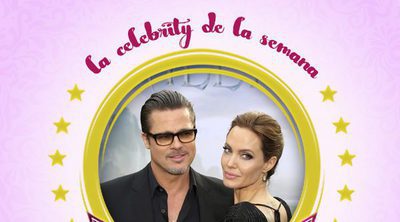 Brad Pitt y Angelina Jolie, las celebrities de la semana por su divorcio sorpresa