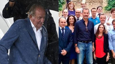 El Rey Juan Carlos vuelve al trabajo mientras el Rey Felipe disfruta de un fin de semana muy ocioso