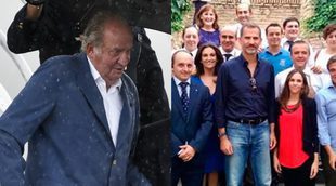 El Rey Juan Carlos vuelve al trabajo mientras el Rey Felipe disfruta de un fin de semana muy ocioso