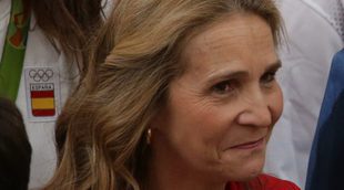 La Infanta Elena eclipsa a los Reyes Felipe y Letizia en la audiencia a los olímpicos y paralímpicos de Rio