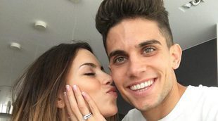 Marc Bartra y Melissa Jiménez anuncian su boda tras dos años y medio de relación