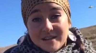 Detienen a Shailene Woodley por protestar contra la construcción de un oleoducto en Dakota del Norte