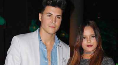 Gloria Camila y Kiko Jiménez pasean su amor por la noche sevillana