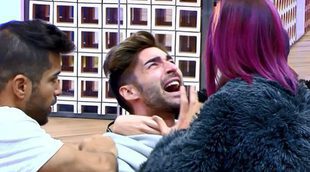 Miguel ('GH 17'), desesperado tras los gritos de Adara: "Si me metéis con ella en el apartamento me voy"