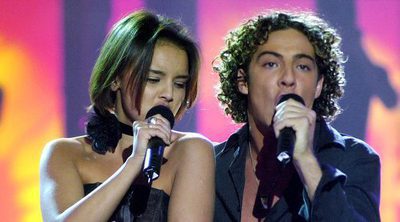 Chenoa comienza a seguir a David Bisbal en Instagram después de ensayar 'Escondidos'