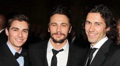 James, Dave y Tom Franco: hermanos, actores y rodeados por el arte