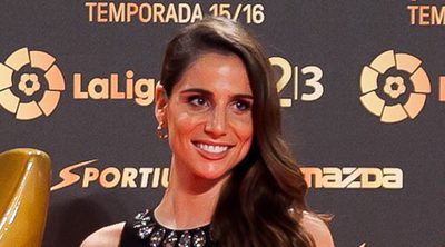 Lucía Villalón luce anillo de compromiso sobre la alfombra roja sin Chicharito