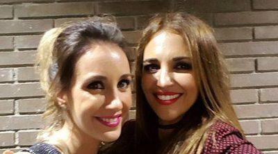 Paula Echevarría no se perdió el concierto de 'OT. El reencuentro' y posó con varios de los cantantes