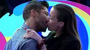 'GH 17': Alain y Meritxell se dan un apasionado beso que deja a toda la casa alucinada