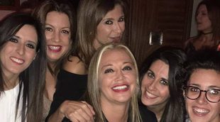 Belén Esteban se va de fiesta con sus amigos para celebrar su 43 cumpleaños