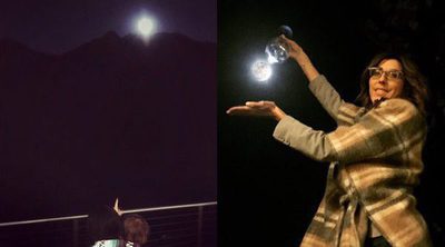 Jaime Cantizano, Raquel del Rosario y Paz Padilla captan la mágica Superluna