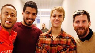 Justin Bieber se cuela en los entrenamientos del Barça gracias a su amigo Neymar