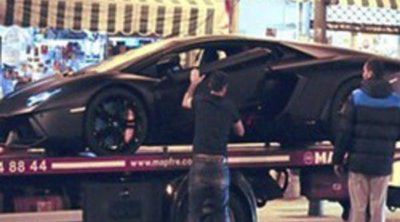 El coche de Cristiano Ronaldo sufre una avería y le deja tirado junto a Irina Shayk en medio de la calle