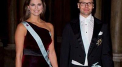 Magdalena de Suecia deslumbra en una cena de gala junto a los Reyes y el Príncipe Daniel