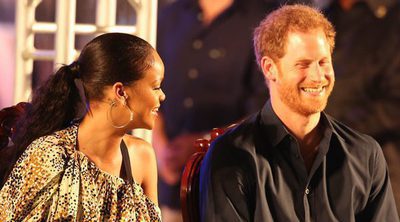 El Príncipe Harry y Rihanna, emocionados y encantados de conocerse en Barbados